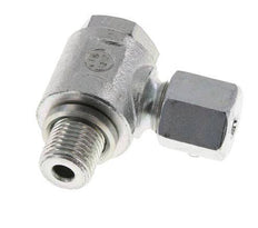 6S & G1/4'' Zink plated Steel Swivel Joint Cutting Fitting with Male Threads 400 bar Rotatable ISO 8434-1