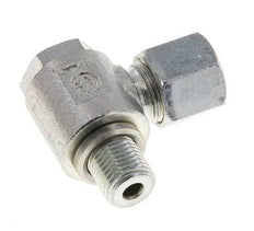 8S & G1/4'' Zink plated Steel Swivel Joint Cutting Fitting with Male Threads 400 bar Rotatable ISO 8434-1