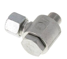 10S & G3/8'' Zink plated Steel Swivel Joint Cutting Fitting with Male Threads 400 bar Rotatable ISO 8434-1