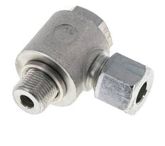 10S & G3/8'' Zink plated Steel Swivel Joint Cutting Fitting with Male Threads 400 bar Rotatable ISO 8434-1