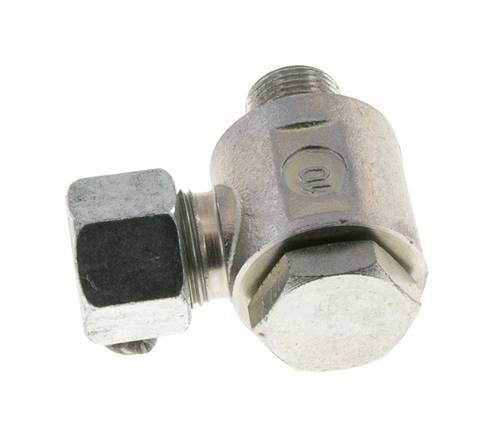 12S & G3/8'' Zink plated Steel Swivel Joint Cutting Fitting with Male Threads 400 bar Rotatable ISO 8434-1