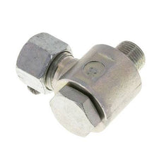 12S & G3/8'' Zink plated Steel Swivel Joint Cutting Fitting with Male Threads 400 bar Rotatable ISO 8434-1