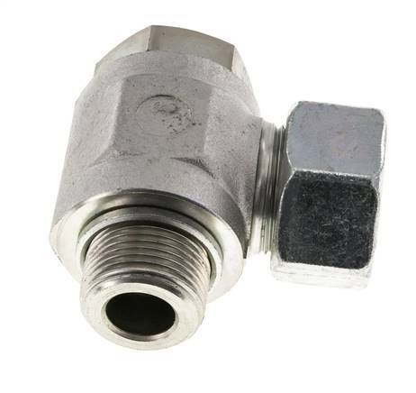 25S & G1'' Zink plated Steel Swivel Joint Cutting Fitting with Male Threads 250 bar Rotatable ISO 8434-1