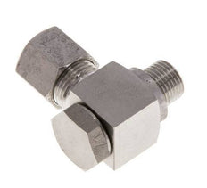 8LL & G1/8'' Stainless Steel Swivel Joint Cutting Fitting with Male Threads 100 bar Rotatable ISO 8434-1