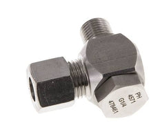 10L & G1/4'' Stainless Steel Swivel Joint Cutting Fitting with Male Threads 315 bar Rotatable ISO 8434-1