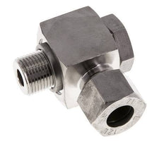 12L & G3/8'' Stainless Steel Swivel Joint Cutting Fitting with Male Threads 315 bar Rotatable ISO 8434-1