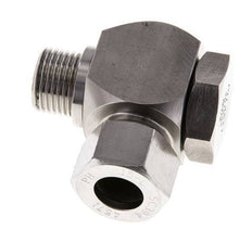 15L & G1/2'' Stainless Steel Swivel Joint Cutting Fitting with Male Threads 315 bar Rotatable ISO 8434-1