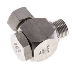 15L & G1/2'' Stainless Steel Swivel Joint Cutting Fitting with Male Threads 315 bar Rotatable ISO 8434-1