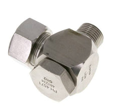 18L & G1/2'' Stainless Steel Swivel Joint Cutting Fitting with Male Threads 315 bar Rotatable ISO 8434-1