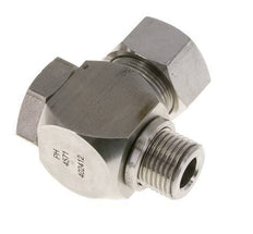 18L & G1/2'' Stainless Steel Swivel Joint Cutting Fitting with Male Threads 315 bar Rotatable ISO 8434-1