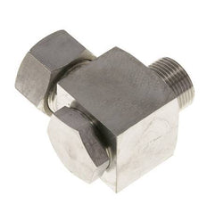 22L & G3/4'' Stainless Steel Swivel Joint Cutting Fitting with Male Threads 160 bar Rotatable ISO 8434-1