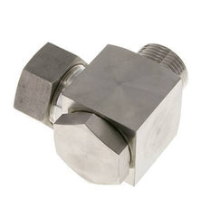 28L & G1'' Stainless Steel Swivel Joint Cutting Fitting with Male Threads 160 bar Rotatable ISO 8434-1