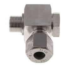 10S & G3/8'' Stainless Steel Swivel Joint Cutting Fitting with Male Threads 400 bar Rotatable ISO 8434-1