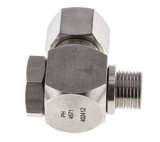 16S & G1/2'' Stainless Steel Swivel Joint Cutting Fitting with Male Threads 400 bar Rotatable ISO 8434-1