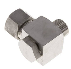 20S & G3/4'' Stainless Steel Swivel Joint Cutting Fitting with Male Threads 400 bar Rotatable ISO 8434-1