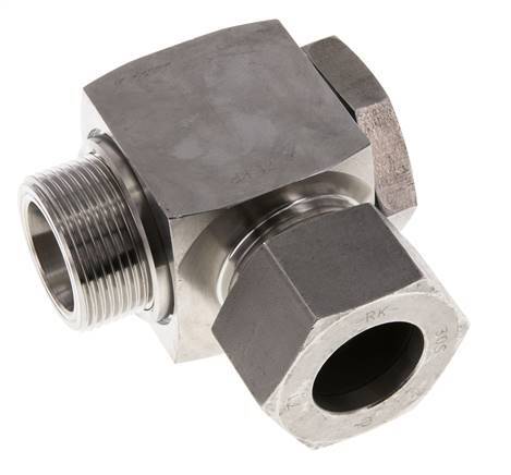 30S & G1-1/4'' Stainless Steel Swivel Joint Cutting Fitting with Male Threads 250 bar Rotatable ISO 8434-1