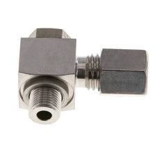 6L & G1/8'' Stainless Steel Swivel Joint Compression Fitting with Male Threads 315 bar Rotatable ISO 8434-1