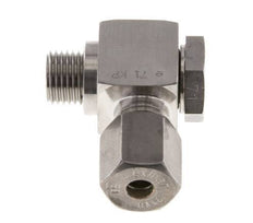 6S & G1/4'' Stainless Steel Swivel Joint Compression Fitting with Male Threads 400 bar Rotatable ISO 8434-1