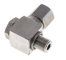 8S & G1/4'' Stainless Steel Swivel Joint Compression Fitting with Male Threads 400 bar Rotatable ISO 8434-1