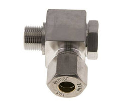 10S & G3/8'' Stainless Steel Swivel Joint Compression Fitting with Male Threads 400 bar Rotatable ISO 8434-1