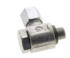 6L & M10x1 Zink plated Steel Swivel Joint Cutting Fitting with Male Threads 315 bar NBRO-ring Rotatable ISO 8434-1