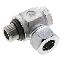 18L & M22x1.5 Zink plated Steel Swivel Joint Cutting Fitting with Male Threads 315 bar NBRO-ring Rotatable ISO 8434-1