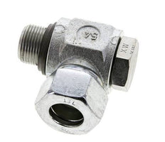 18L & M22x1.5 Zink plated Steel Swivel Joint Cutting Fitting with Male Threads 315 bar NBRO-ring Rotatable ISO 8434-1