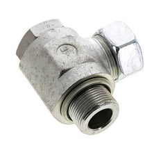 28L & M33x2 Zink plated Steel Swivel Joint Cutting Fitting with Male Threads 160 bar NBRO-ring Rotatable ISO 8434-1