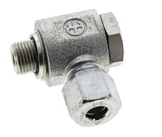 10S & M16x1.5 Zink plated Steel Swivel Joint Cutting Fitting with Male Threads 400 bar NBRO-ring Rotatable ISO 8434-1