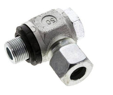 14S & M20x1.5 Zink plated Steel Swivel Joint Cutting Fitting with Male Threads 400 bar NBRO-ring Rotatable ISO 8434-1