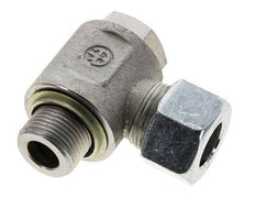 20S & M27x2 Zink plated Steel Swivel Joint Cutting Fitting with Male Threads 400 bar NBRO-ring Rotatable ISO 8434-1