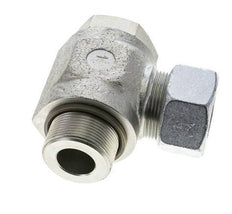 30S & M42x2 Zink plated Steel Swivel Joint Cutting Fitting with Male Threads 250 bar NBRO-ring Rotatable ISO 8434-1