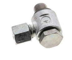8L & G1/4'' Zink plated Steel Swivel Joint Cutting Fitting with Male Threads 315 bar NBRO-ring Rotatable ISO 8434-1