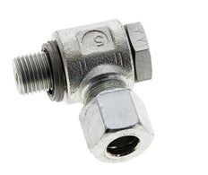 10L & G1/4'' Zink plated Steel Swivel Joint Cutting Fitting with Male Threads 315 bar NBRO-ring Rotatable ISO 8434-1