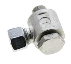 12L & G3/8'' Zink plated Steel Swivel Joint Cutting Fitting with Male Threads 315 bar NBRO-ring Rotatable ISO 8434-1