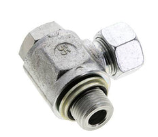 15L & G1/2'' Zink plated Steel Swivel Joint Cutting Fitting with Male Threads 315 bar NBRO-ring Rotatable ISO 8434-1