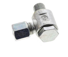 6S & G1/4'' Zink plated Steel Swivel Joint Cutting Fitting with Male Threads 400 bar NBRO-ring Rotatable ISO 8434-1