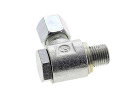 6S & G1/4'' Zink plated Steel Swivel Joint Cutting Fitting with Male Threads 400 bar NBRO-ring Rotatable ISO 8434-1