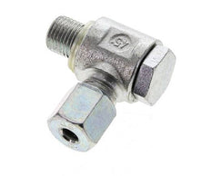 6S & G1/4'' Zink plated Steel Swivel Joint Cutting Fitting with Male Threads 400 bar NBRO-ring Rotatable ISO 8434-1