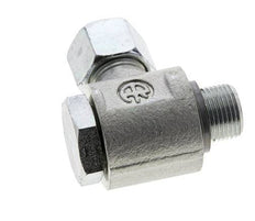 10S & G3/8'' Zink plated Steel Swivel Joint Cutting Fitting with Male Threads 400 bar NBRO-ring Rotatable ISO 8434-1