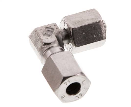 6L Stainless Steel Elbow Cutting Fitting with Swivel 315 bar FKM Adjustable ISO 8434-1