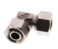 15L Stainless Steel Elbow Cutting Fitting with Swivel 315 bar FKM Adjustable ISO 8434-1