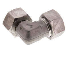 18L Stainless Steel Elbow Cutting Fitting with Swivel 315 bar FKM Adjustable ISO 8434-1