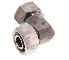 18L Stainless Steel Elbow Cutting Fitting with Swivel 315 bar FKM Adjustable ISO 8434-1