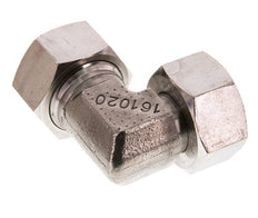 22L Stainless Steel Elbow Cutting Fitting with Swivel 160 bar FKM Adjustable ISO 8434-1