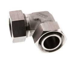 35L Stainless Steel Elbow Cutting Fitting with Swivel 160 bar FKM Adjustable ISO 8434-1