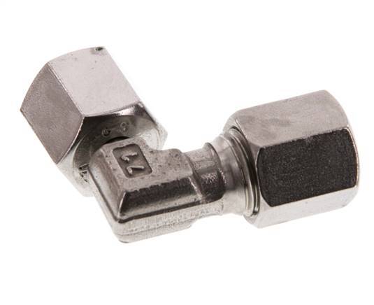 6S Stainless Steel Elbow Cutting Fitting with Swivel 630 bar FKM Adjustable ISO 8434-1
