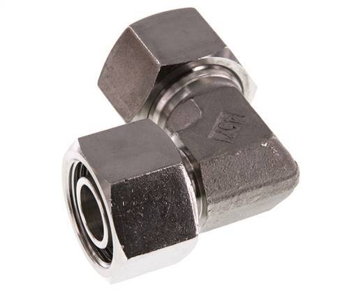 20S Stainless Steel Elbow Cutting Fitting with Swivel 400 bar FKM Adjustable ISO 8434-1