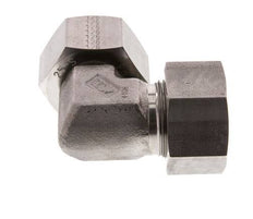 25S Stainless Steel Elbow Cutting Fitting with Swivel 400 bar FKM Adjustable ISO 8434-1