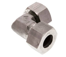 25S Stainless Steel Elbow Cutting Fitting with Swivel 400 bar FKM Adjustable ISO 8434-1